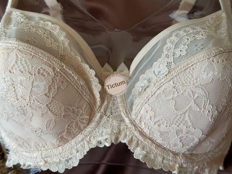 Бюстгальтер з м'яким поролоном 11926 Lanny Mode бежевий 90E 1476 фото